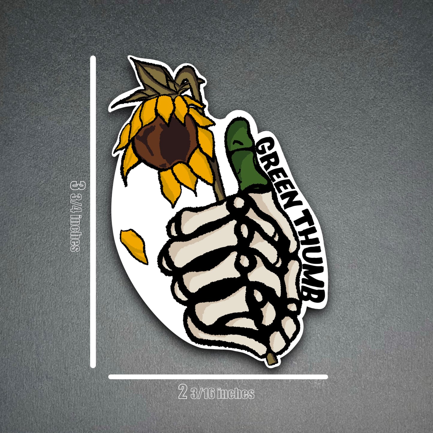 Green Thumb Sticker