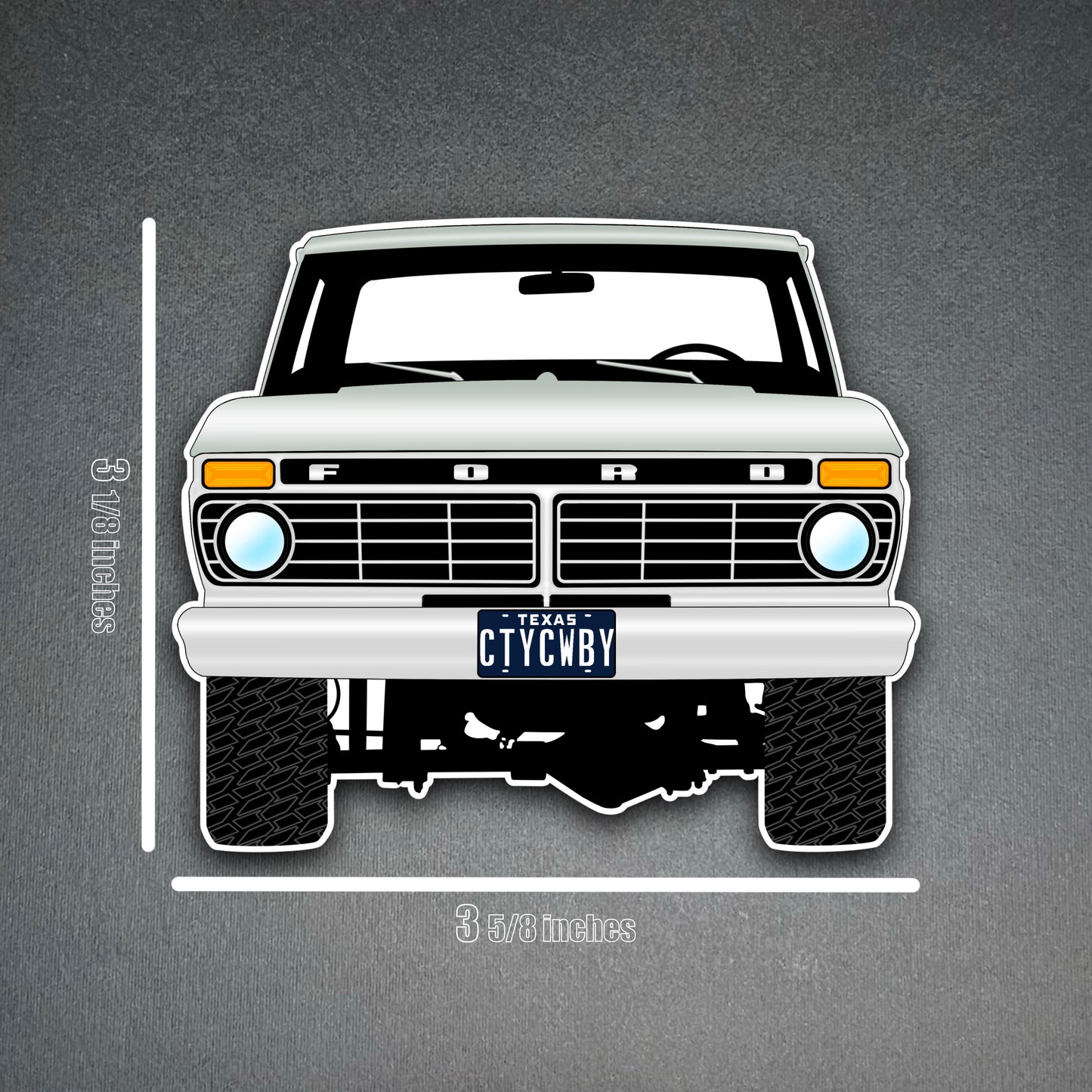 Posty’s Truck Sticker