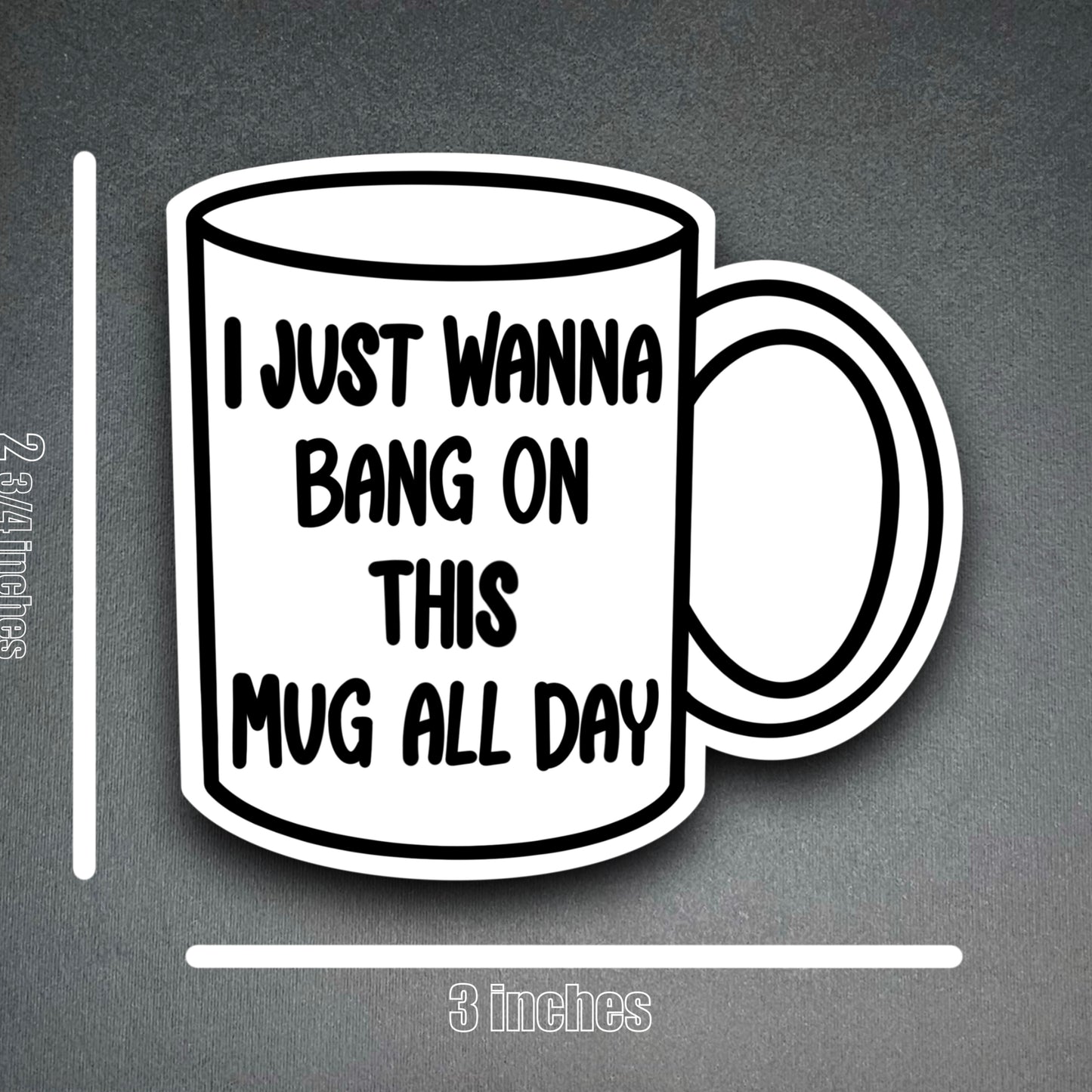 Mug Bang Sticker