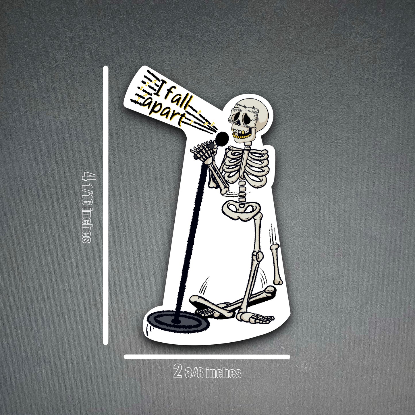 Posty Falling Apart Sticker