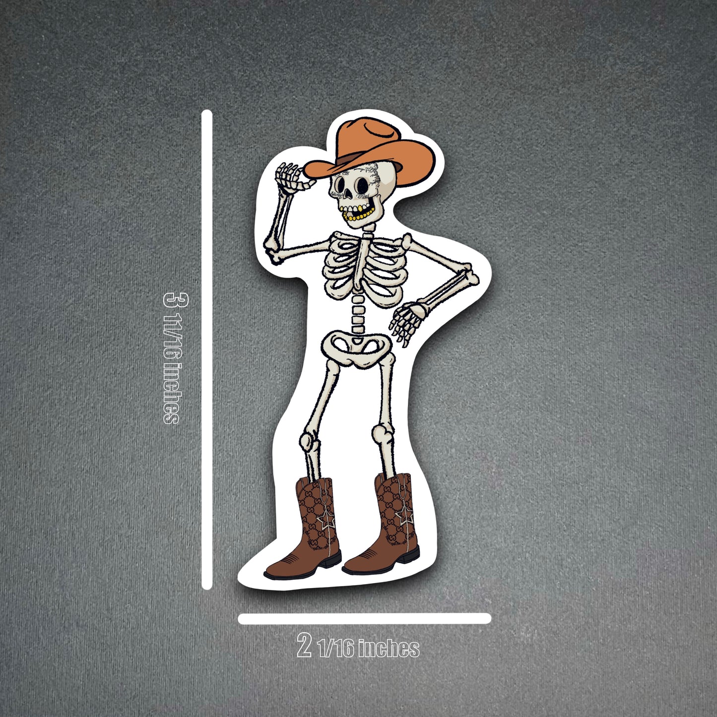 Cowboy Posty Sticker