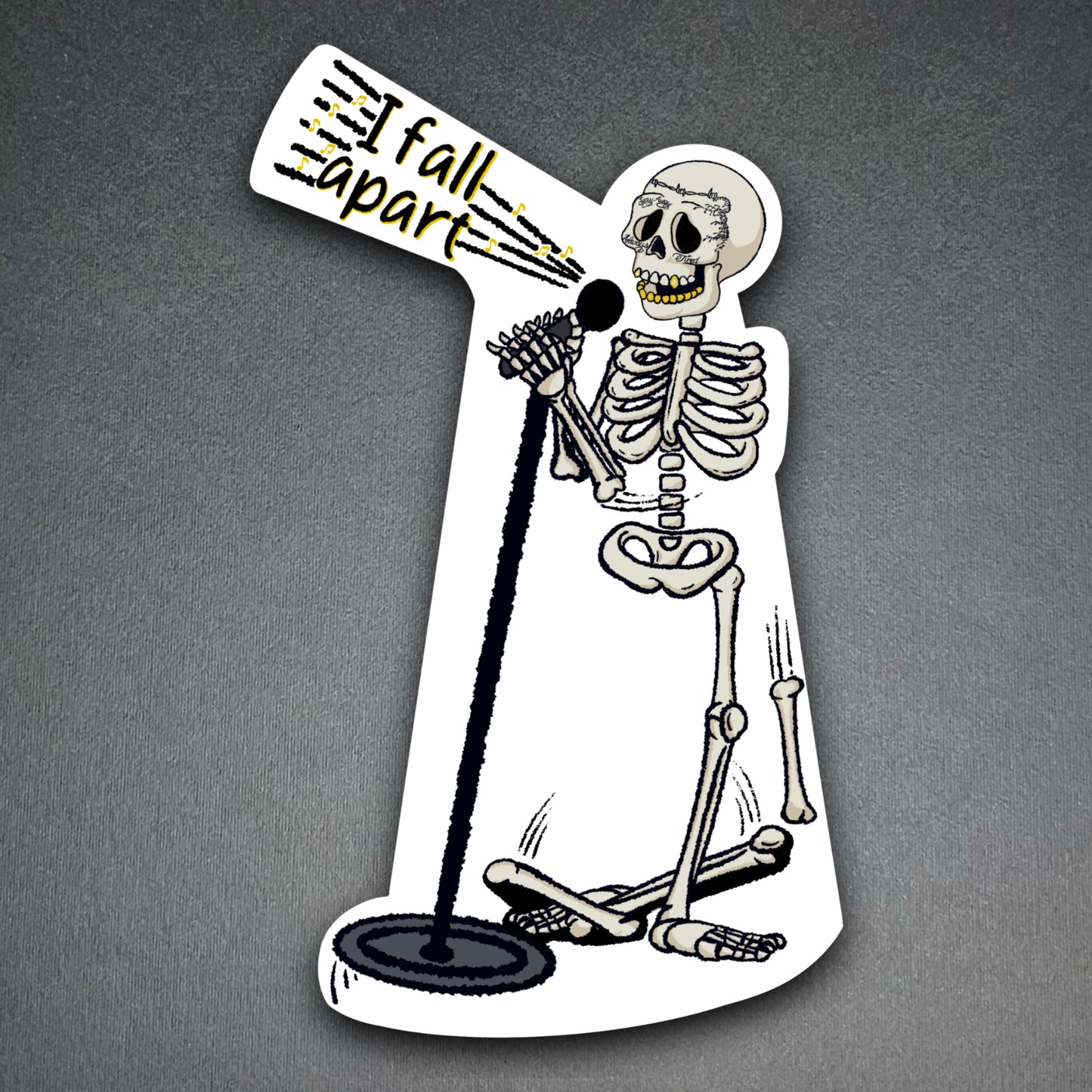 Posty Falling Apart Sticker