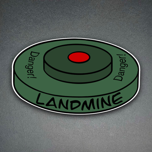 Landmine Sticker