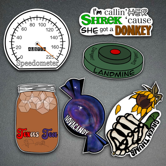 AUSTIN Sticker Pack