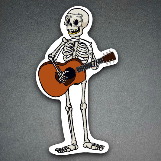 Guitar Posty Sticker