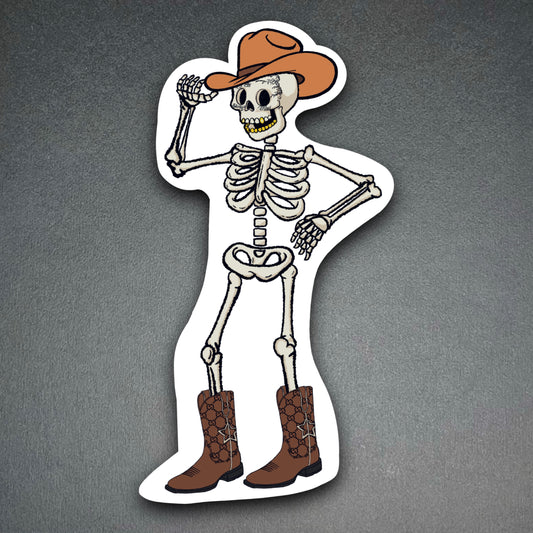 Cowboy Posty Sticker